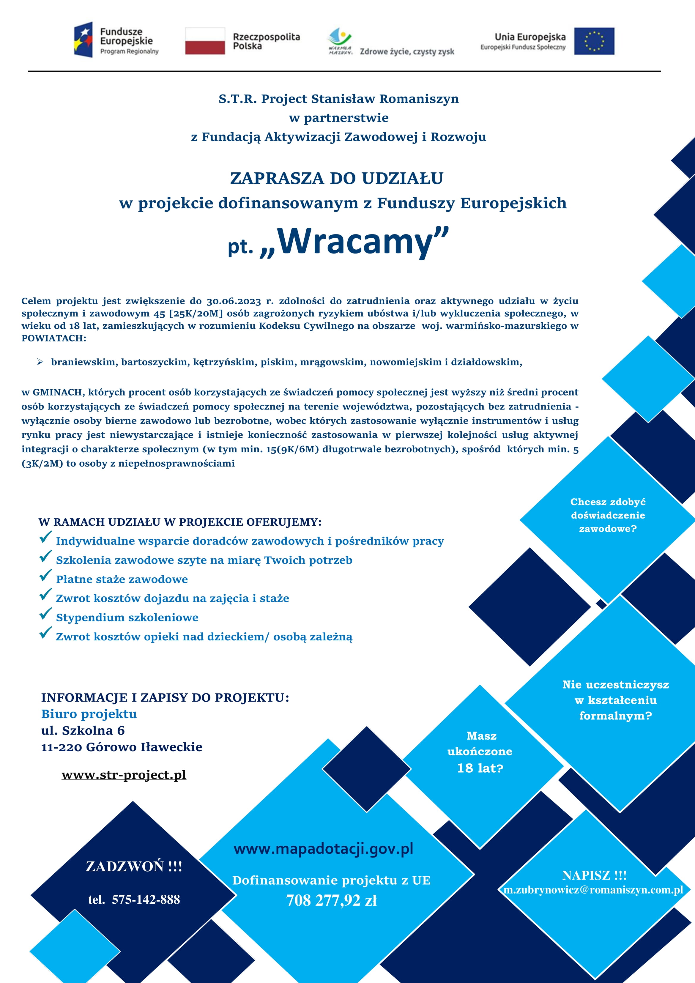 Projekt wracamy